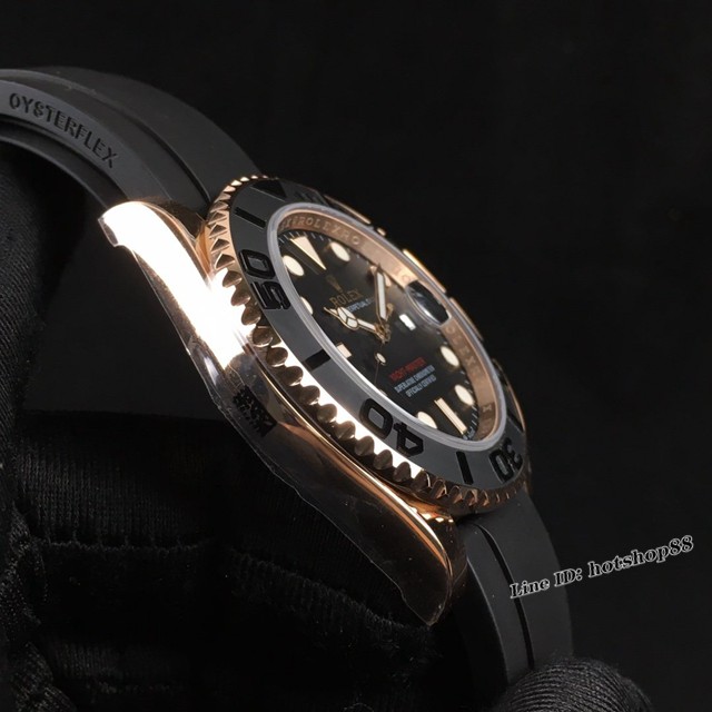 劳力士复刻手表 Rolex玫瑰金游艇型号m126655 全自动机械男士腕表 gjs2637